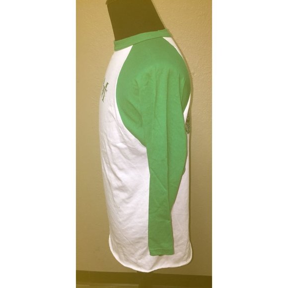 Vintage PHI MU Fraternity/Sorority Spring Formal 2003 Green & White Long Sleeve - Picture 4 of 6